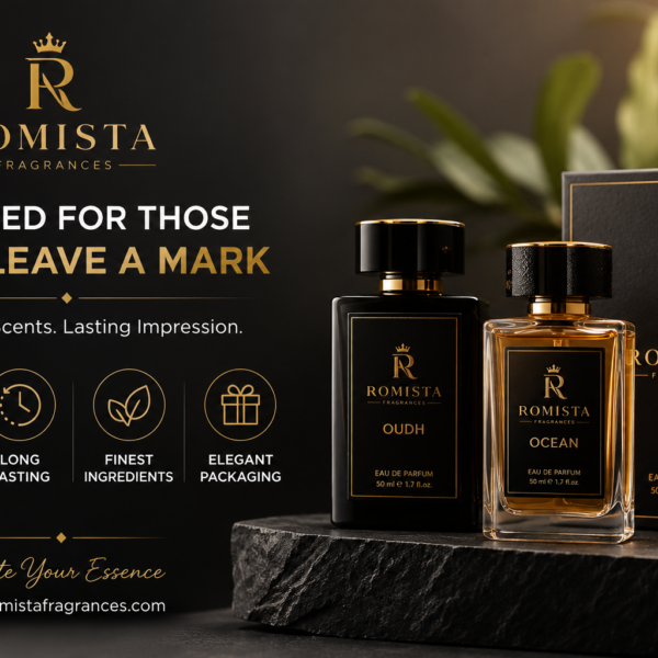 Romista Luxury Scent Box – Premium Collection of Elegant Fragrances for Men & Women with Long-Lasting Signature Perfume Experience