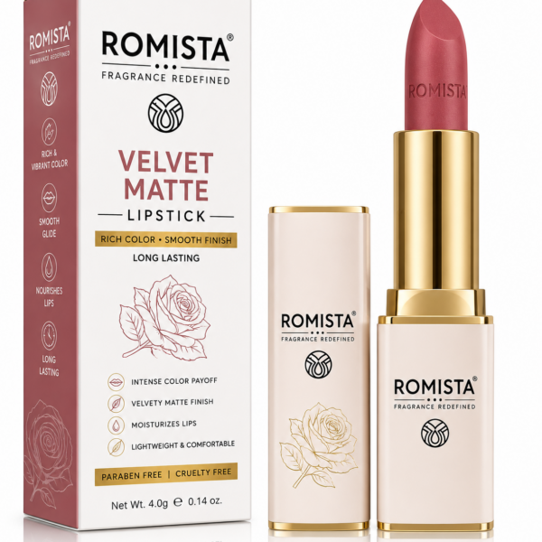 A richly pigmented lipstick that provides bold color, comfortable wear, and a soft, smooth feel.
