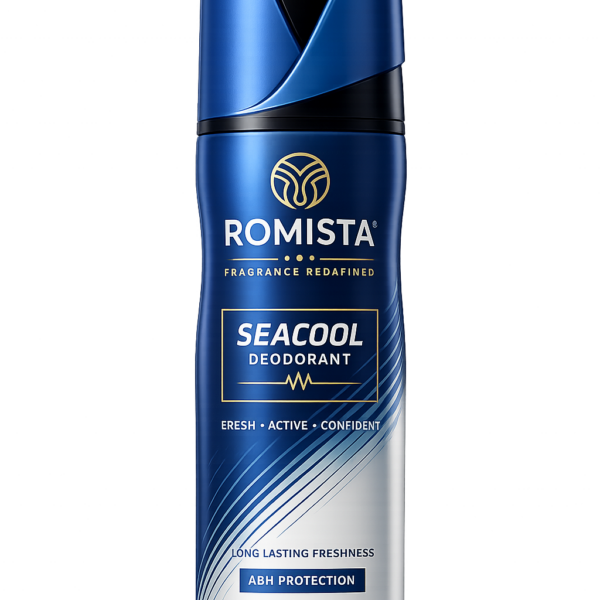 Experience ocean-inspired freshness with Seacool, delivering a crisp, long-lasting fragrance for all-day confidence.